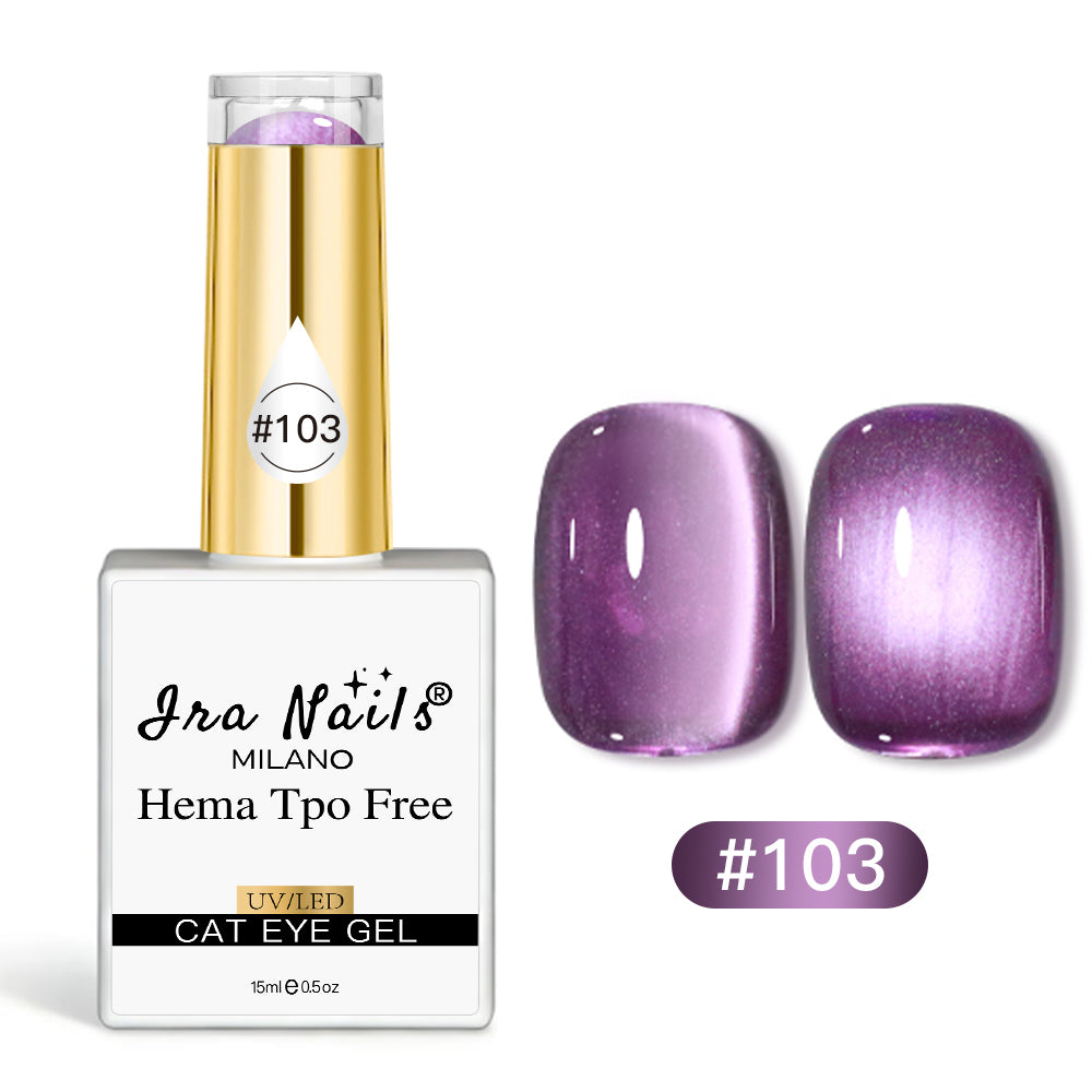 Cat Eye #103 – Violet Silk Beam