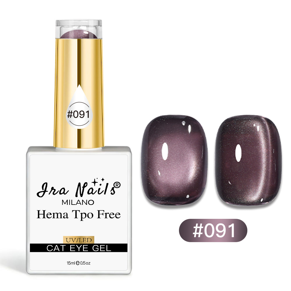 Cat Eye #091 – Obsidian Mauve