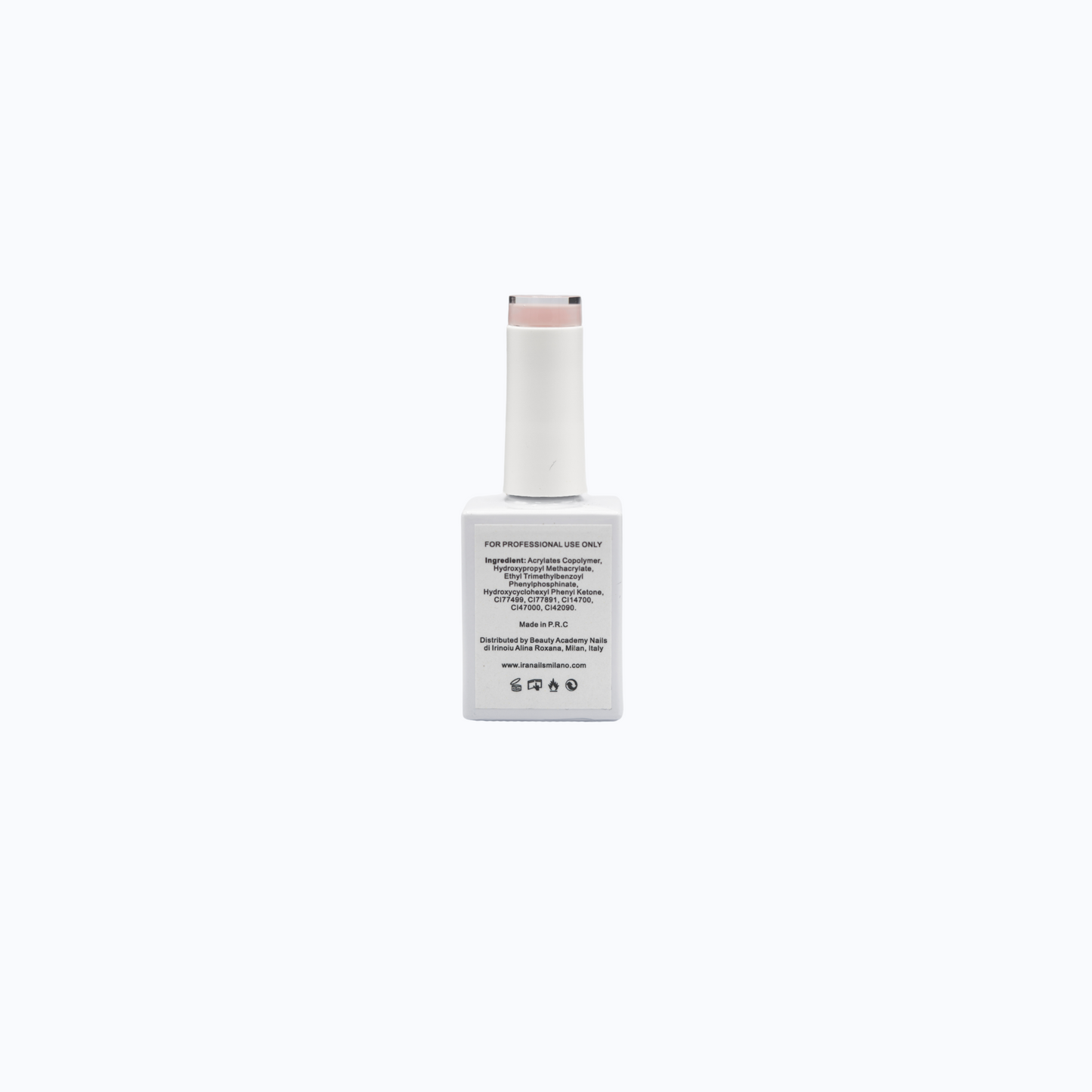 GEL COVER PINK/MILKY ROSE DELICATE AND NATURAL SHADE BOMBATURA FACILE 4- 15ml