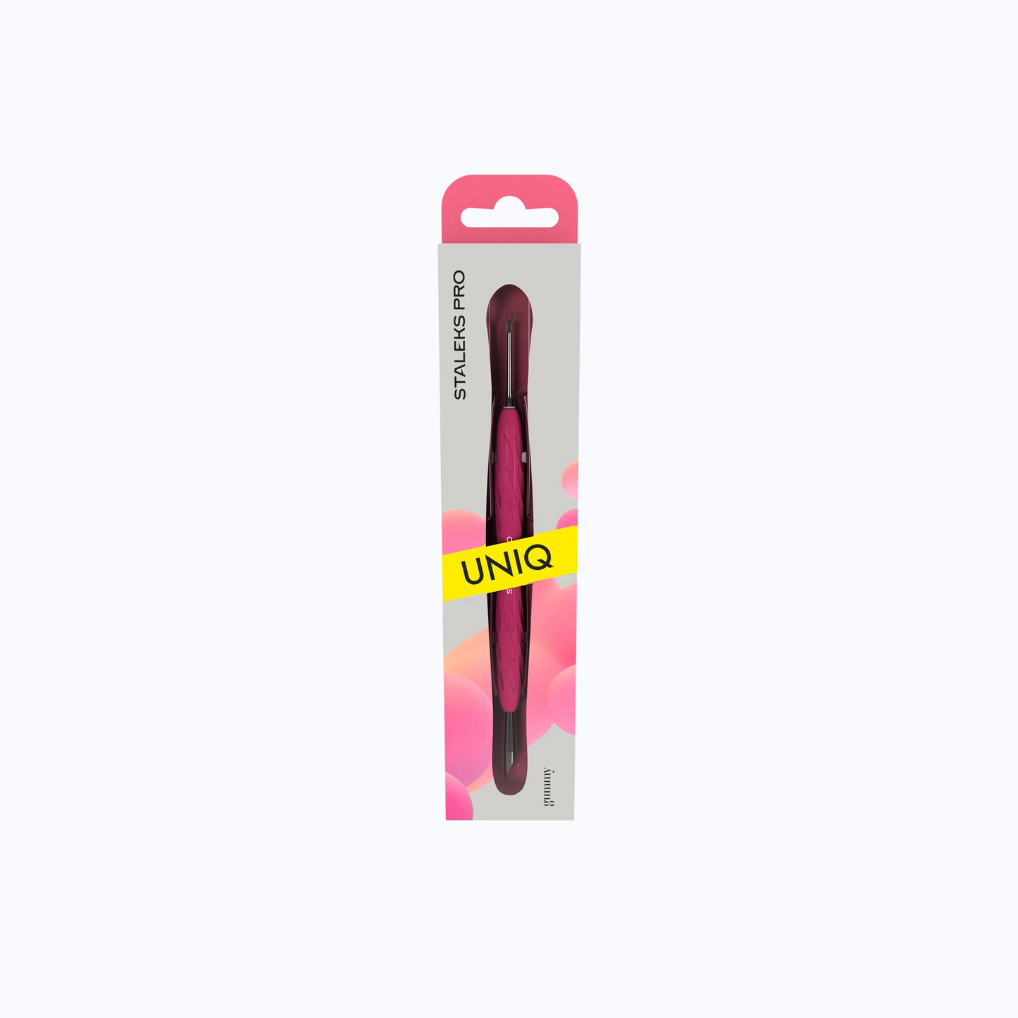 Spingi cuticole Professionale in Acciaio "GUMMY" Uniq 11/2 Staleks Pro