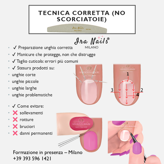Corso Onicotecnica Milano: diventa Nail Artist professionista