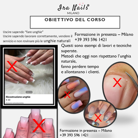 Corso Ricostruzione Unghie: Diventa Nail Artist con Metodo Ira Nails