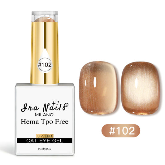 Cat Eye #102 – Soft Amber Line