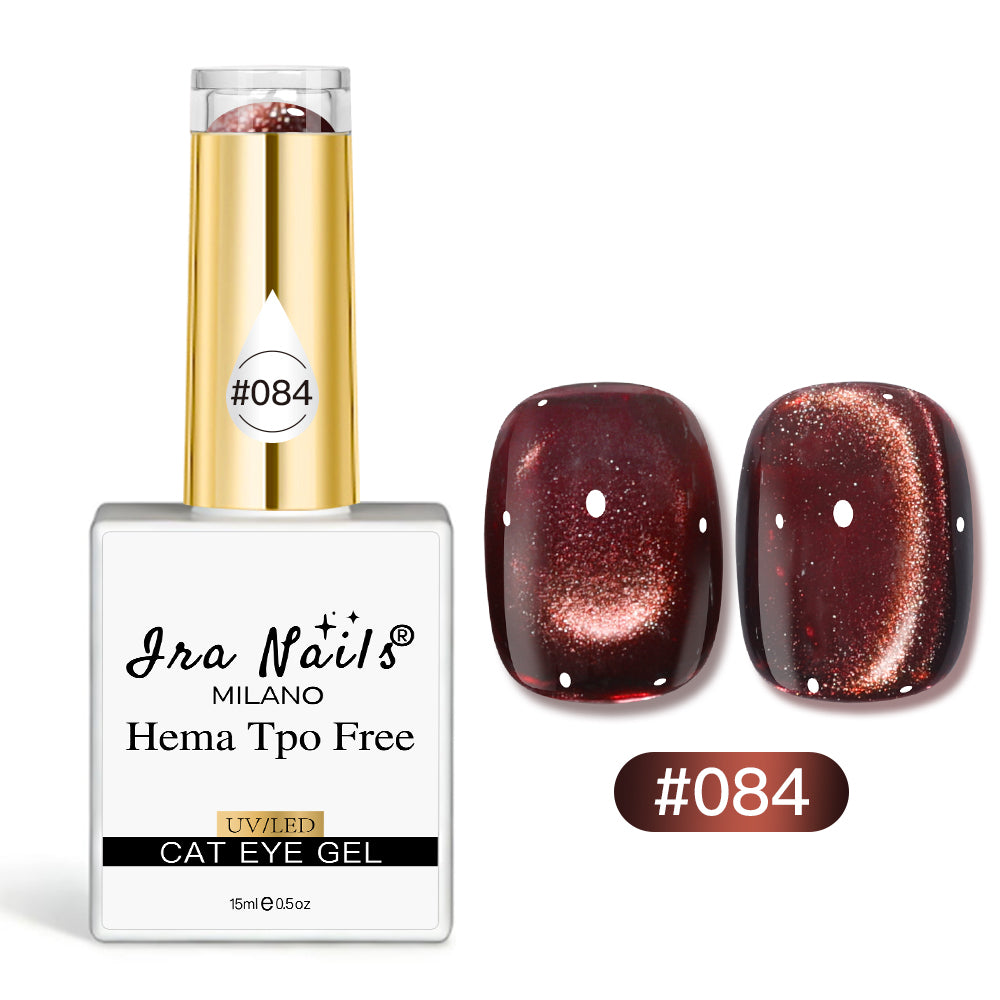 Cat Eye #084 – Dark Copper Wine