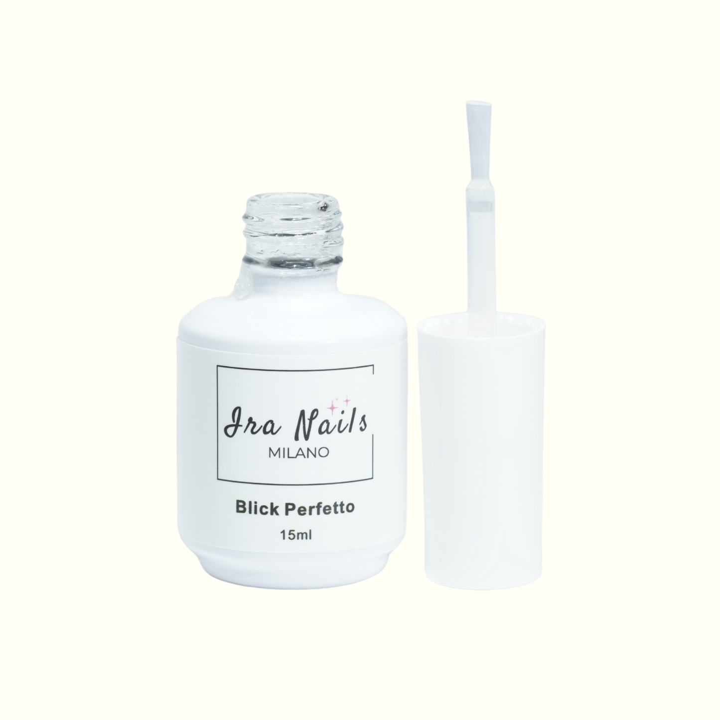 Kit Semipermanente Professionale Ira Nails MILANO® – Base Super Adesiva, Blick Perfetto, Ricostituente, Semipermanente