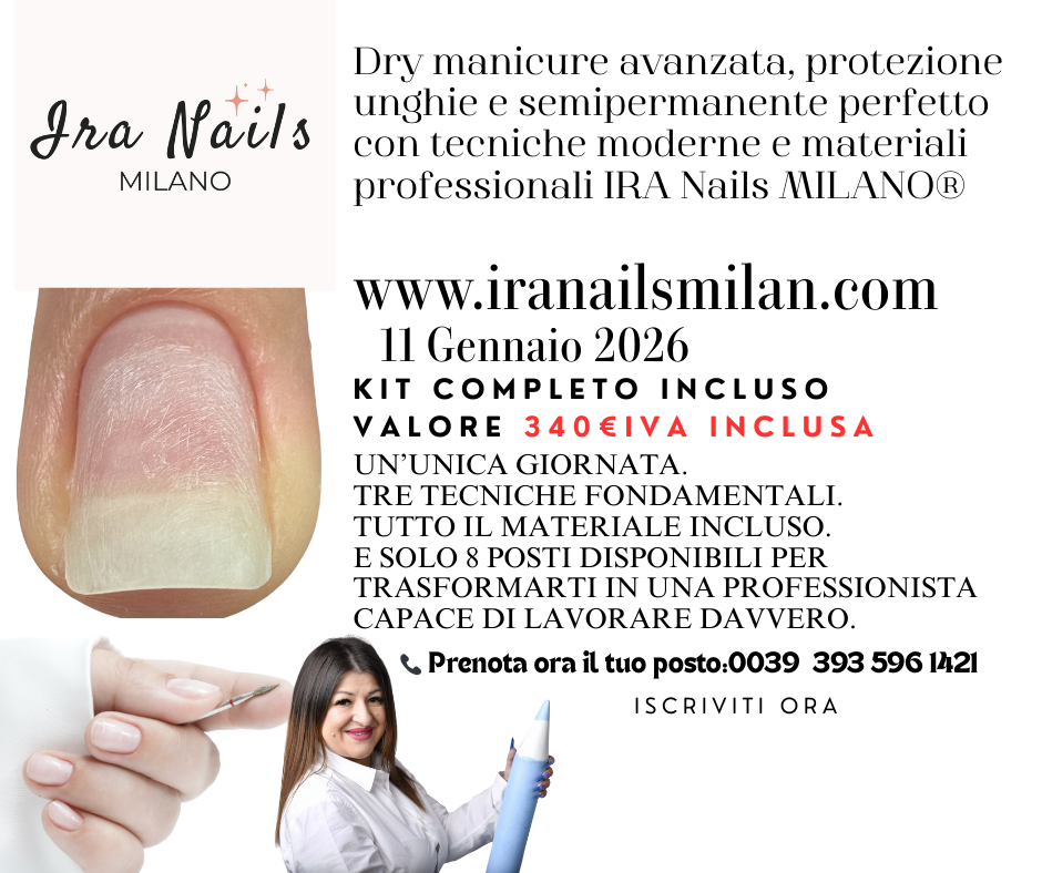 Corso Dry Manicure completo con kit o senza kit. Pacchetto 3 in 1, Corsi Unghie Professionali a Milano – Fresa, Protezione & Semipermanente. A soli €99