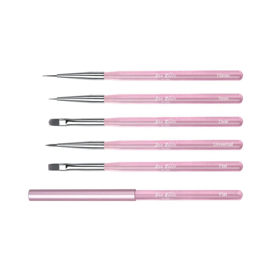 Kit Pennelli IRA Nails MILANO® (set da 5).