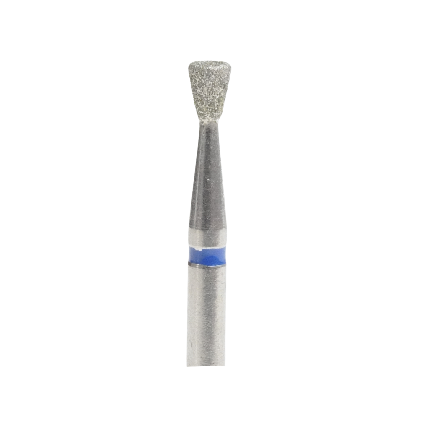 Punta Fresa Cilindro Conico (Top Flat) Dry Manicure Ø 2,75 mm × L 3 mm Blu