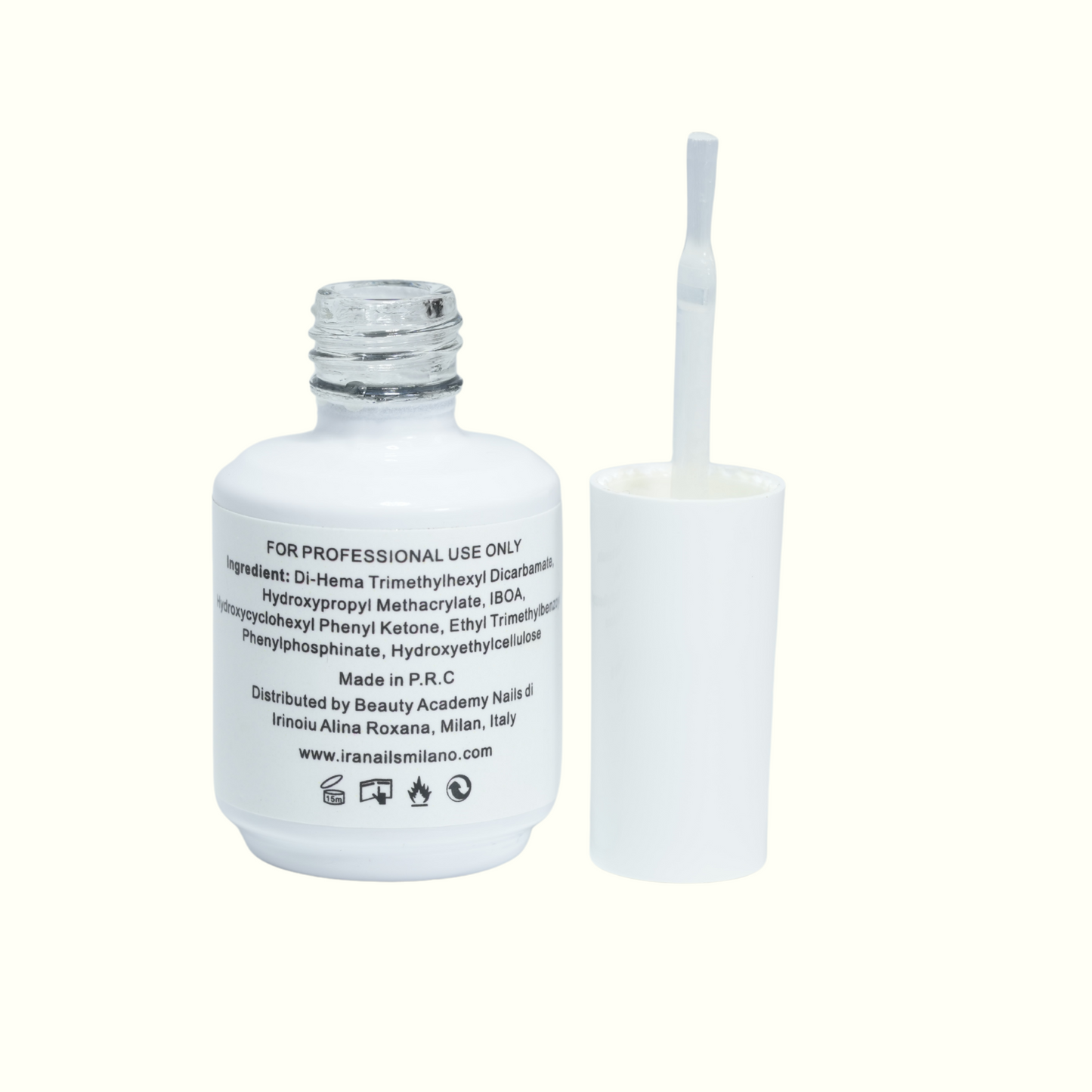 Kit Semipermanente Professionale Ira Nails MILANO® – Base Super Adesiva, Blick Perfetto, Ricostituente, Semipermanente