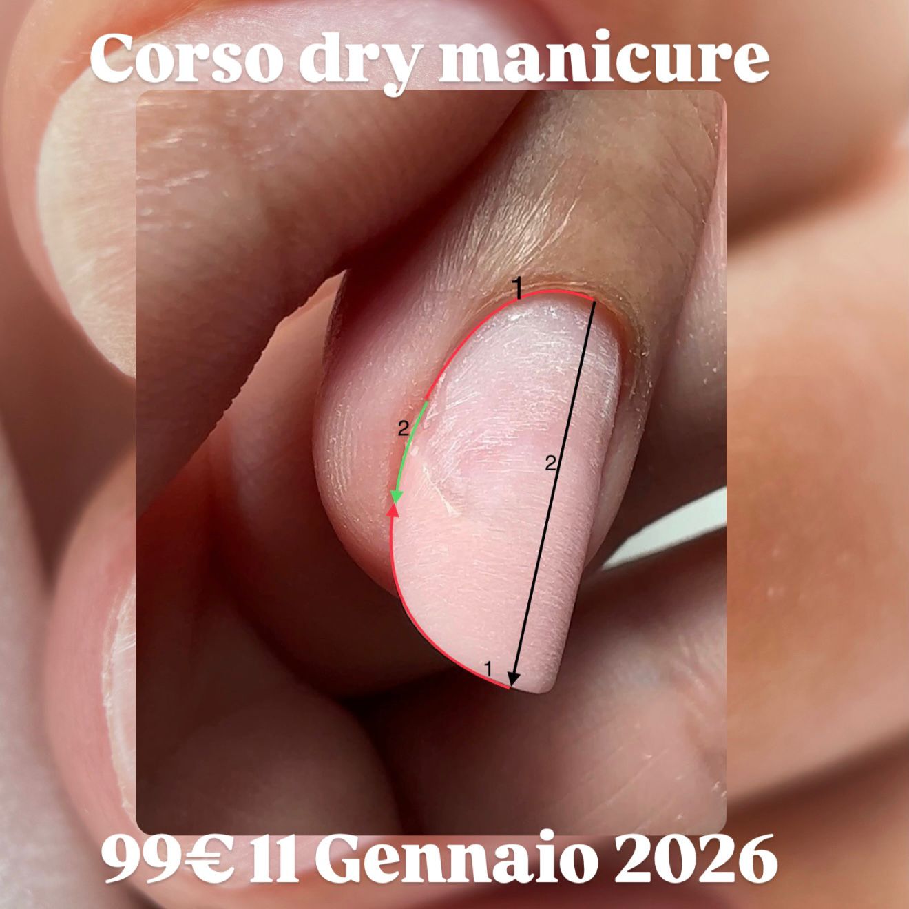 Corso Dry Manicure completo con kit o senza kit. Pacchetto 3 in 1, Corsi Unghie Professionali a Milano – Fresa, Protezione & Semipermanente. A soli €99